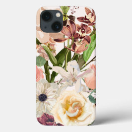 Detaillierte handgezeichnete Blume. Case-Mate iPhone Hülle