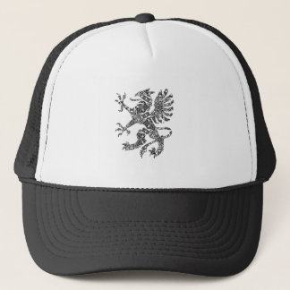 Detaillierte Heraldry Griffin für Erwachsene in Fa Truckerkappe