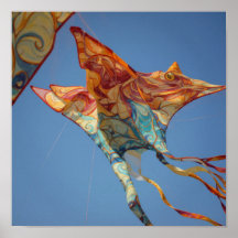 Detaillierte Kite Art - Intricate Design im Himmel
