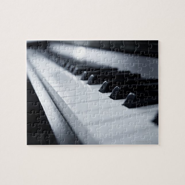 Detaillierte Klaviertasten (Horizontal)