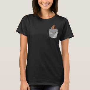 Detaillierte Niedliche Bengalische Katze in der Ta T-Shirt