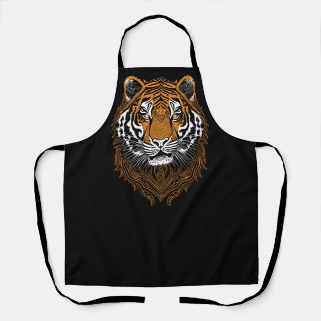 Detaillierte Tigerfront Schürze (Vorderseite)