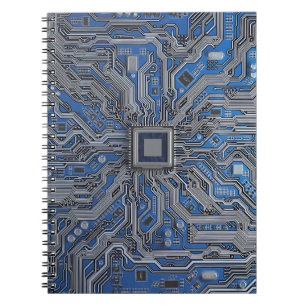 Detaillierter Schaltplan der Hauptplatine Notizblock
