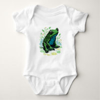 Detaillierter Teigfrosch