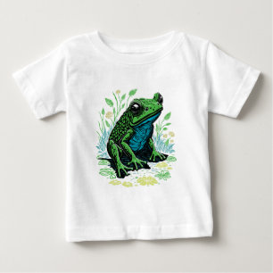 Detaillierter Teigfrosch Baby T-shirt