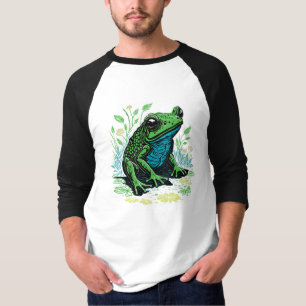 Detaillierter Teigfrosch T-Shirt