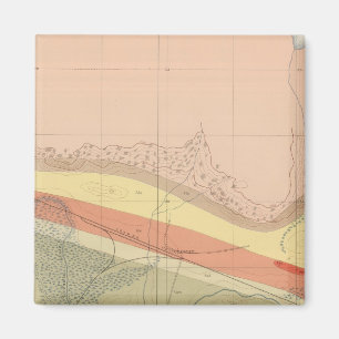 Detailliertes Geologie-Blatt XV Magnet