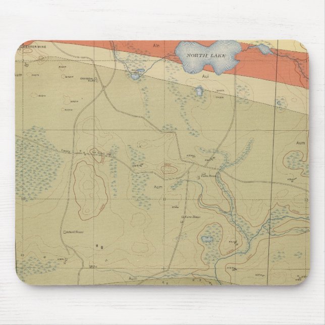 Detailliertes Geologie-Blatt XXII Mousepad (Vorne)