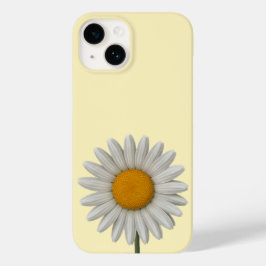 Detailliertes weißes Daisy botanisches Kunstdesign Case-Mate iPhone 14 Hülle