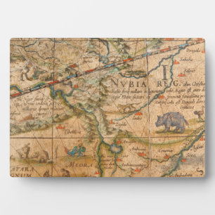 Details Afrikas aus der Welt Fotoplatte