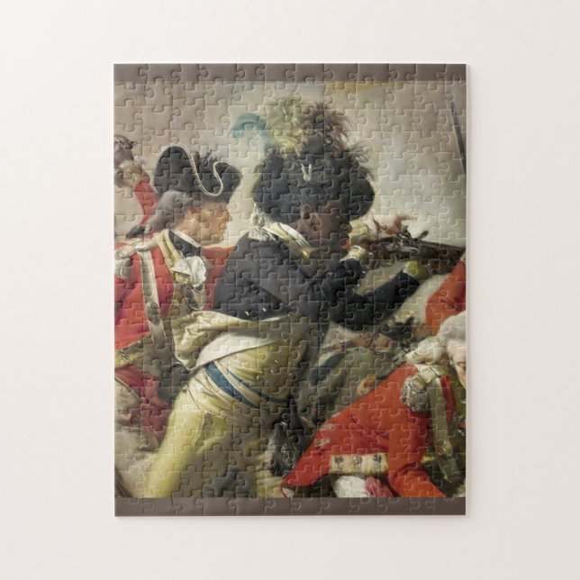 Details aus dem Tod von Major Peirson (Vertikal)