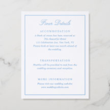 Détails de mariage classique de frontière