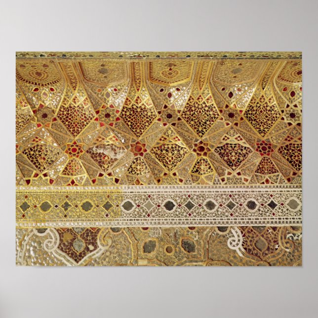 Details der Spiegelgalerie Poster (Vorne)