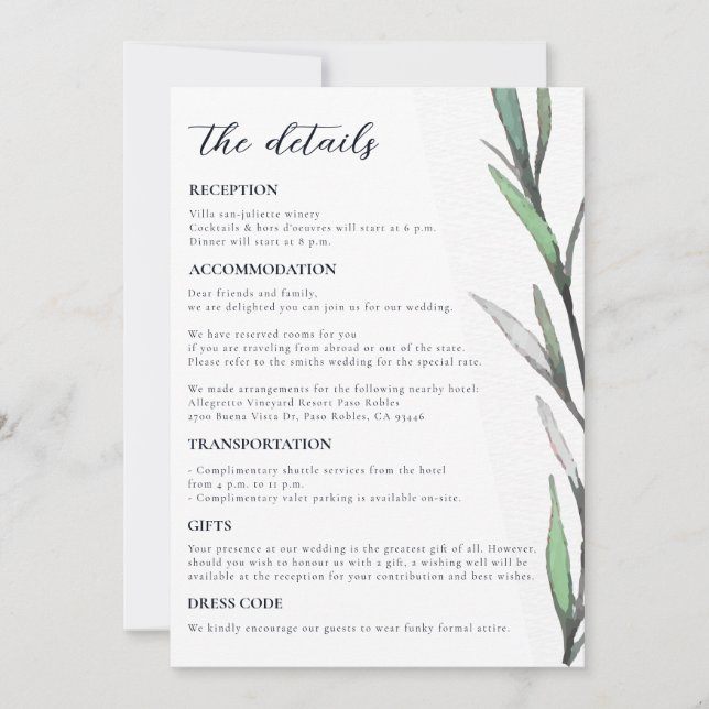 Détails du Mariage d'Athènes | invitation aérien d (Devant)