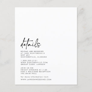 Details-Karte Flyer
