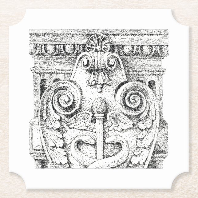 DETAILS Ticket Paper-Untersetzer Untersetzer (Vorderseite)