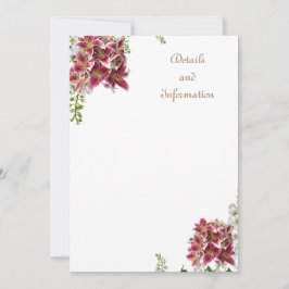 Details und Informationen zur Hochzeitskarte Dankeskarte