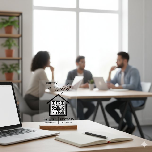 Détails WiFi Joli vol pour un code QR wifi (Créateur téléchargé)