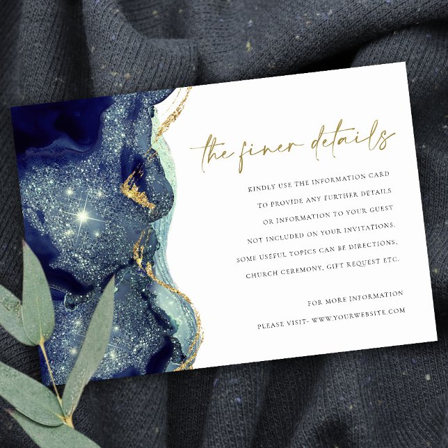 Details zu Abstrakten Hochzeiten von Glitzer der G Begleitkarte (Von Creator hochgeladen)
