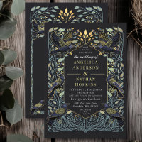 Details zu den zauberhaften gotischen Raven Floral