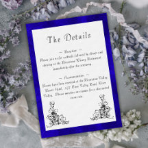 Details zu Hochzeiten in Blau und Weiß