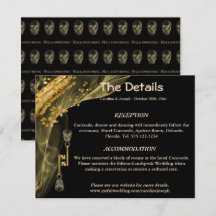 Details zum Hallowing mit Black & Gold Skulls