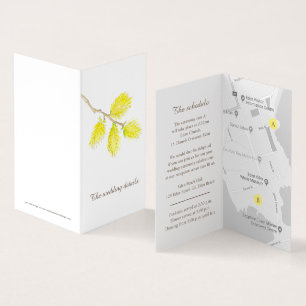Details zum Hochzeitsereignis: Gelbe Karte