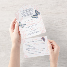 Details zum Hochzeitskorallenschmettern und UAWG All In One Einladung
