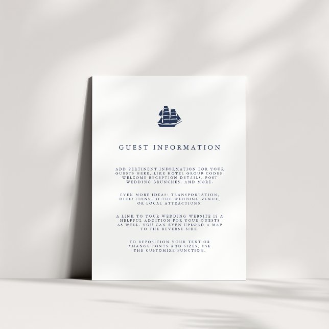 Details zum Hochzeitssommer für Nautische Marine u Begleitkarte (Von Creator hochgeladen)