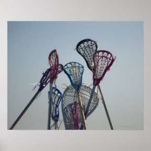 Details zum Lacrosse-Spiel Poster