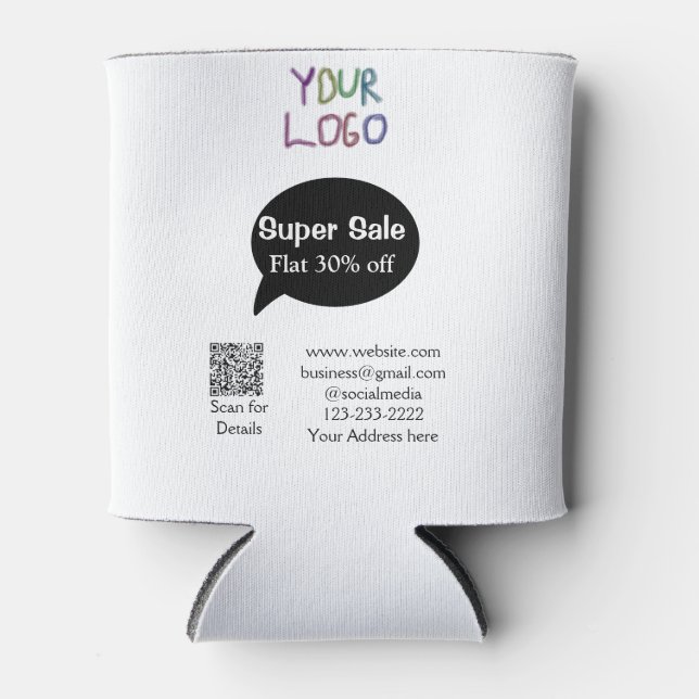 Details zum QR-Code für Superverkäufe Business Dis Dosenkühler (Vorderseite)