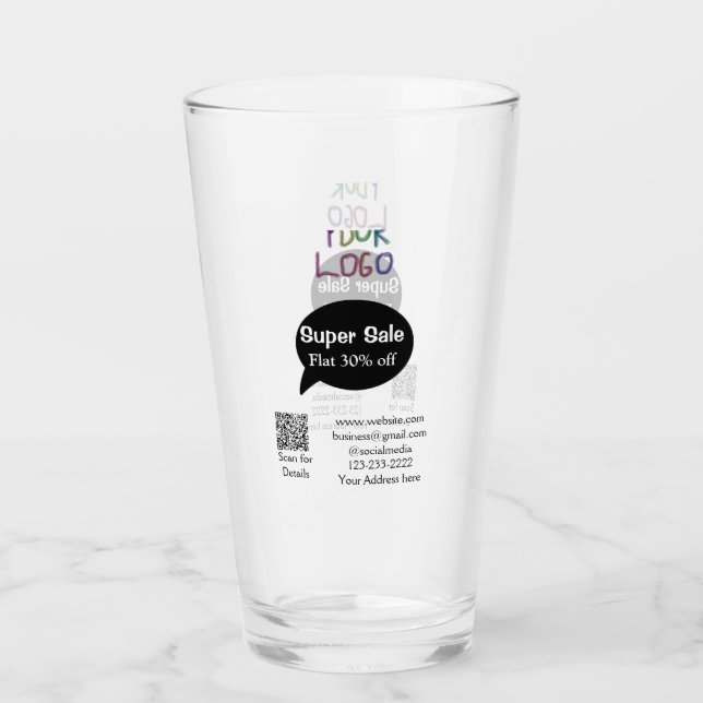 Details zum QR-Code für Superverkäufe Business Dis Glas (Vorderseite)