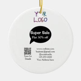 Details zum QR-Code für Superverkäufe Business Dis Keramik Ornament