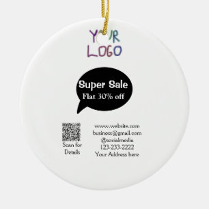 Details zum QR-Code für Superverkäufe Business Dis Keramik Ornament