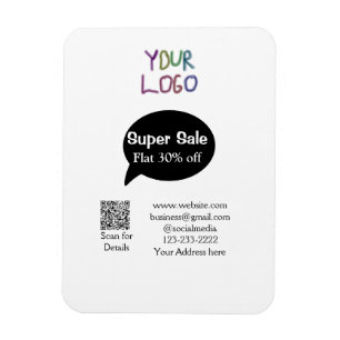 Details zum QR-Code für Superverkäufe Business Dis Magnet