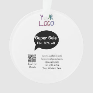 Details zum QR-Code für Superverkäufe Business Dis Ornament