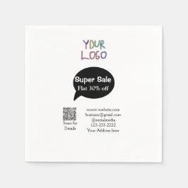 Details zum QR-Code für Superverkäufe Business Dis Serviette
