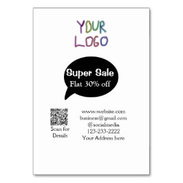 Details zum QR-Code für Superverkäufe Business Dis Tischnummer