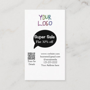Details zum QR-Code für Superverkäufe Business Dis Visitenkarte
