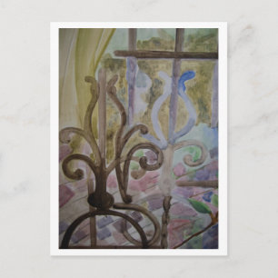 Details zum Queens-Fenster Postkarte