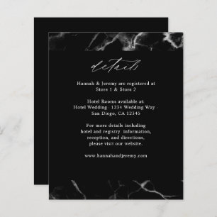 Details zum Schwarzen Marmor