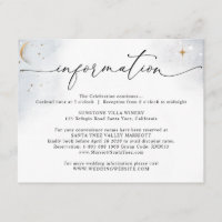 Details zur Hochzeit / Informationen