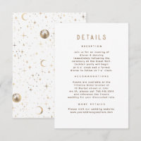 Details zur Hochzeitsfeier der Starry Night