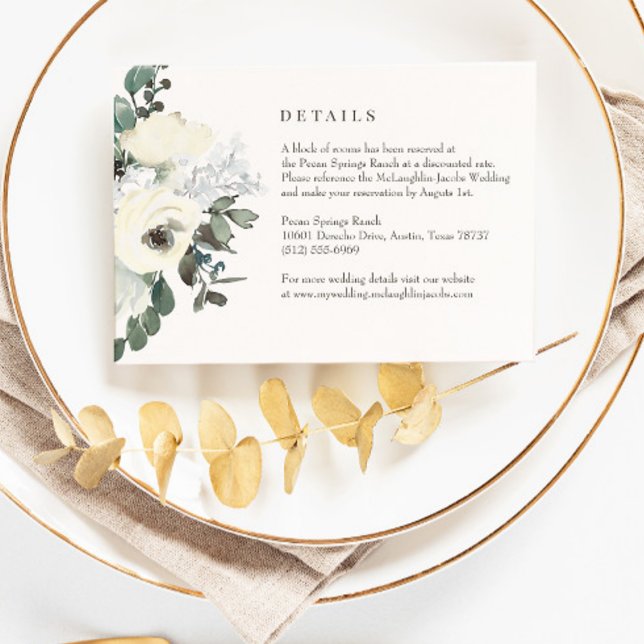 Details zur Hochzeitskarte für Elfenbein RSVP Karte (Von Creator hochgeladen)