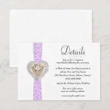Details zur Lila Hochzeit