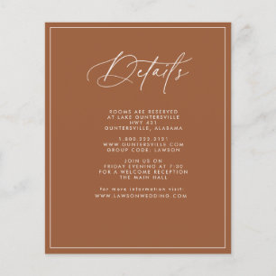 Details zur Terracotta Card