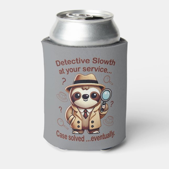 "Detection Sloth" Faultier Dosenkühler (Kanne Rückseite)