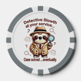 "Detection Sloth" Faultier Pokerchips