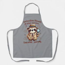 "Detection Sloth" Faultier Schürze