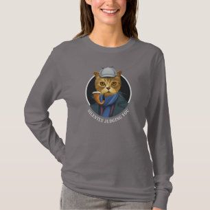 Détective Cat - Jugement Silencieux T-shirt